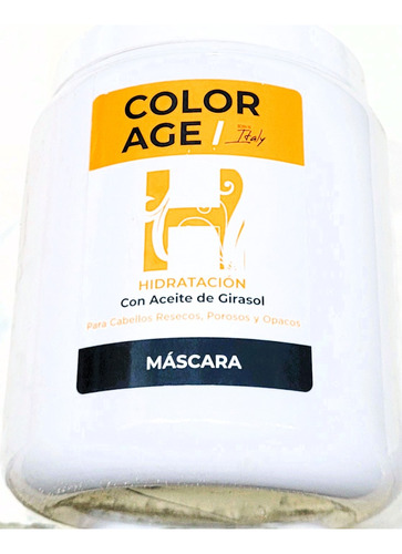 Mascara  Hidratacion C/girasol X 1000 Ml - Color Age