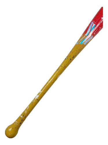 Bat De Beisbol Overfly Pro Elite Series 33.5 Alien5 Esp Red Color Red Paint