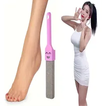 Comprar Cepillo Exfoliante Para Pies Con Mango Y Piedra Pómez 