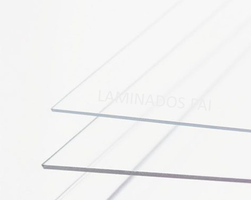 Placa Transparente Cristal Simil Acrilico 1mt X 1mt De 1mm