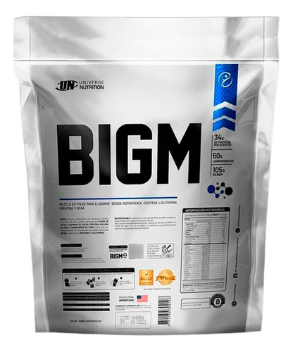Mass Gainer Universe Nutrition Bigm 5 Kg Chocolate + Shaker