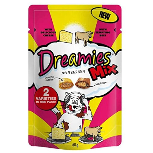 Botana - Botanas Para Gatos - Dreamies Mix Golosinas Para Ga