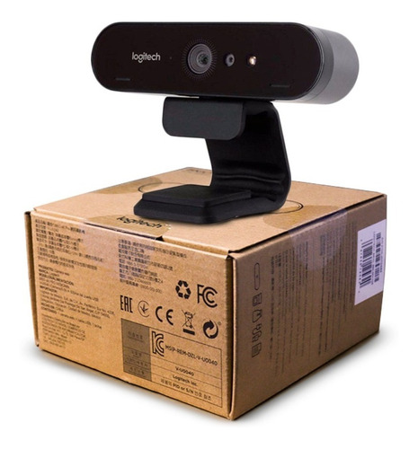 Cámara Webcam Logitech Brio Uhd 4k 60 Fps