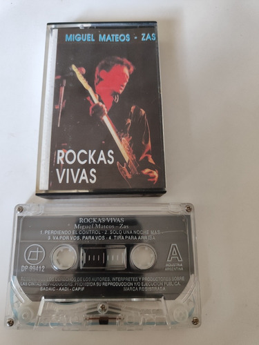 Miguel Mateos -zas - Rockas Vivas (Usado)