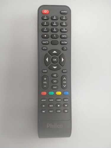 Controle Remoto Tv Philco Smart Original Novo - Todas Smartv