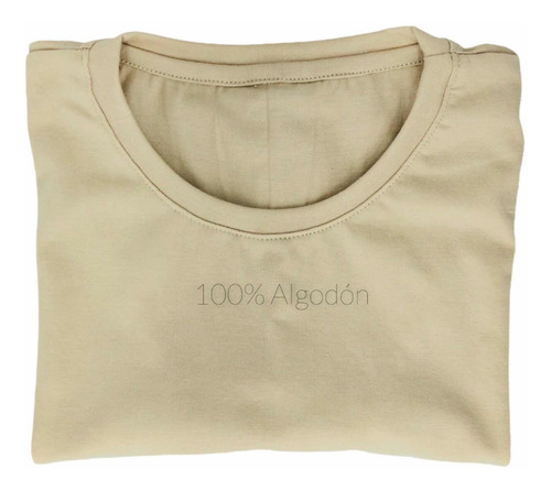 Playera Paquete 3 Pz Algodón Cuello Redondo Elegante Cómoda