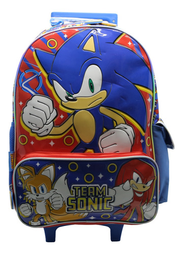 Mochila Con Carro Sonic So328 Original 18''