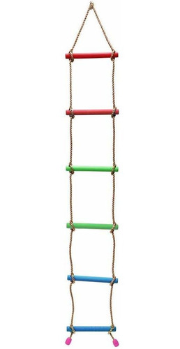 Rainbow Craft Escalera De Cuerda De Escalada Para Los Niños