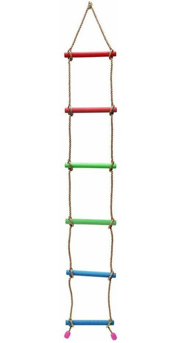 Rainbow Craft Escalera De Cuerda De Escalada Para Los Niños 