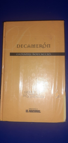Decameron Giovanni Boccaccio 
