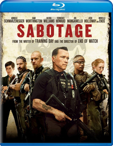Blu-ray Sabotage / Sabotaje / Arnold Schwarzenegger