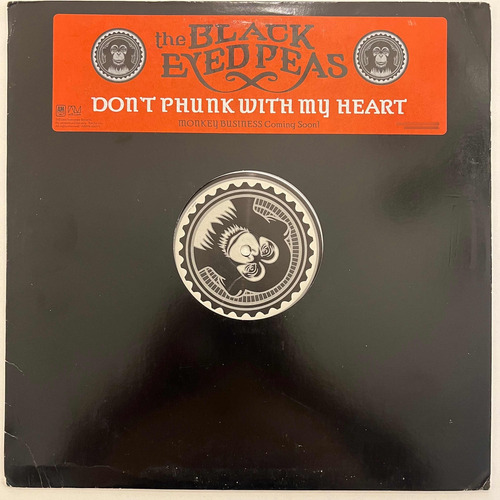 Black Eyed Peas - Don't Phunk With My Heart  12'' Single Us