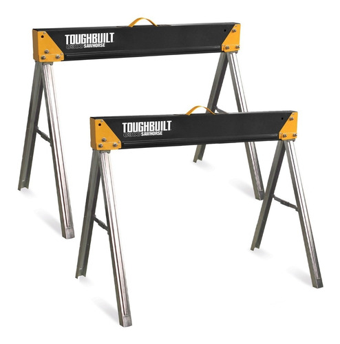 Pack De 2 Caballetes Mesa De Trabajo Toughbuilt Tb-c300