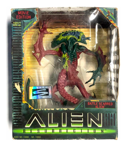 Figura Alien Resurrection Battle Scarred Alien Kenner 1997