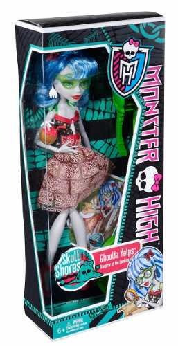 Monster High Ghoulia Yelps Skull shores W9181