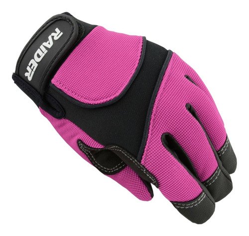 Raider Guantes Mx Para Niña (rosa, Talla L Juvenil)