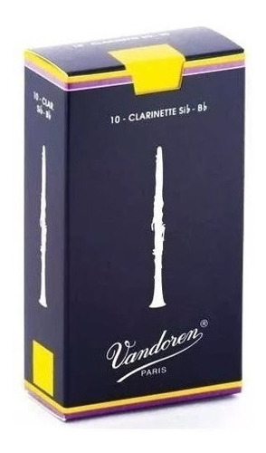 Cañas P/clarinete Vandoren Tradicional N 2 1/2 Cuota