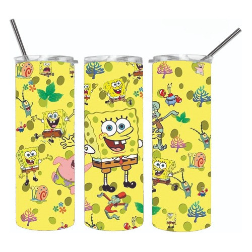 Bob Esponja  Tumblr 20oz De Termo Acero Inoxidable #055