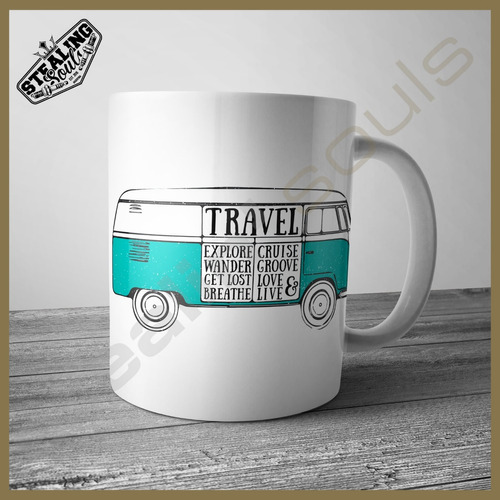 Taza Fierrera - Volkswagen #0076 | Gti / Kombi / Beetle / Vw