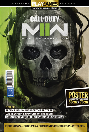 Superpôster Playgames Call Of Duty: Modern Warfare 2, De Editora Europa. Editorial Europa, Capa Mole Em