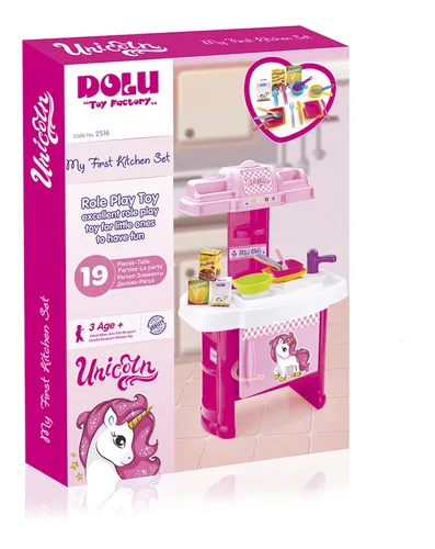 Cocina Cocinita Infantil Unicornio Dolu Cuotas sin inter s