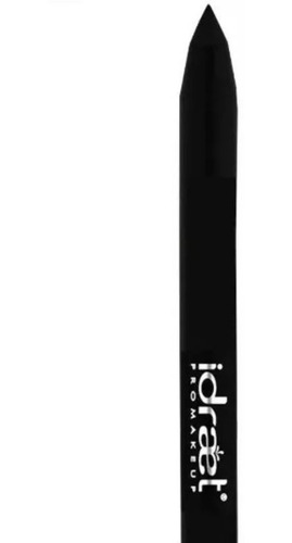 Lápiz Delineador Waterproof Idraet Eye Pencil Ojos Hipoalerg Color Negro