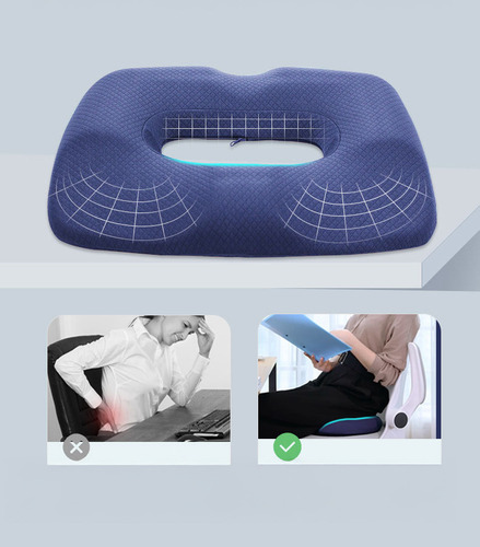 Cojín Del Asiento Y Almohada De Soporte Lumbar Para Espalda