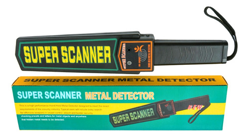 Detector Metales Seguridad Super Scanner Vigilancia