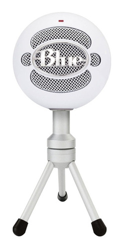 Microfono Condensador Blue Snowball Ice Usb Estudio White