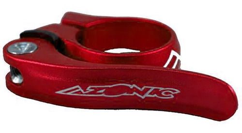 Abrazadera De Poste Bicicleta Azonic Seat 31.8mm Rojo