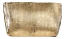 Comprar Monedero Neceser Clutch Plisado Dorado Victoria's Secret Dorado Lisa