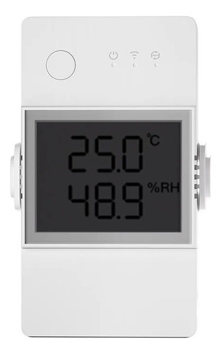 Sensor Temperatura Y Humedad Con Switch Smart Sonoff Thr316d