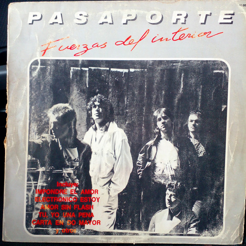 Pasaporte - Fuerzas Del Interior Vinilo 1986 Ex Sin Fritura Estándar