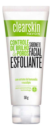 Clearskin Sabonete Facial Esfoliante 50g - Avon