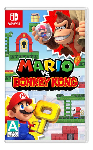 Mario Vs Donkey Kong Nintendo Switch Físico Nuevo