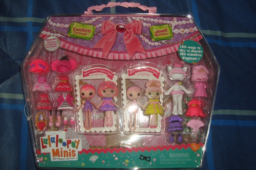 Lalaloopsy Minis Confetti Carnival Jewel Sparkles