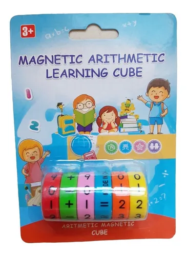 comprar Tubo Magnético Aritmética Suma Resta Juego Didáctico