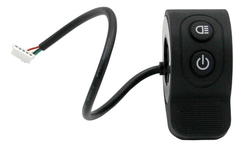 De Scooter Eléctrico, Botón De, Freno De Para Negro