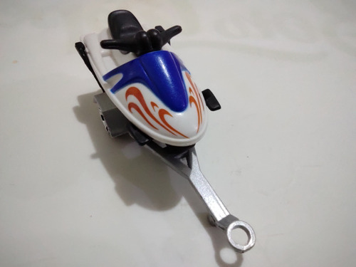 Vehículo A Escala 1:64, Maisto, Jet Sky Con Remolque