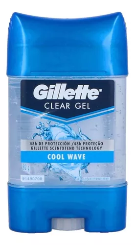 Gillette Gel Antitranspirante Cool Wave Frasco Con 82 G