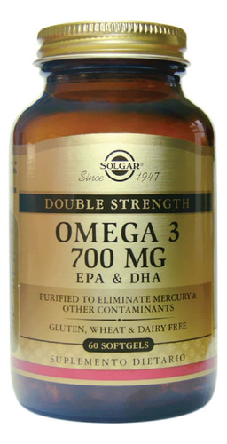 Omega 3 Solgar 700mg X 60 Capsulas