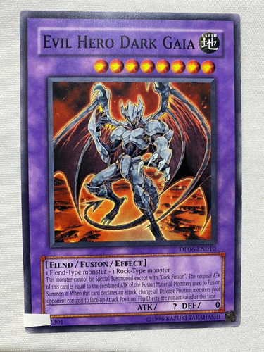 Evil Hero Dark Gaia Comun Yugioh