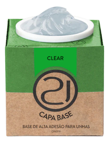 One Fix Clear Ecoline Capa Base 28g Nails 21