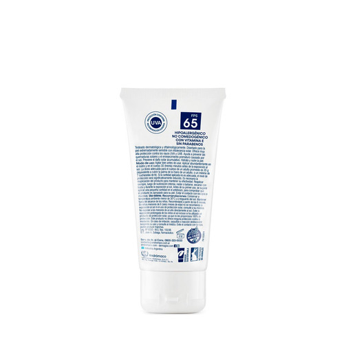 Protector Solar Dermaglós FPS65 Crema x 90g