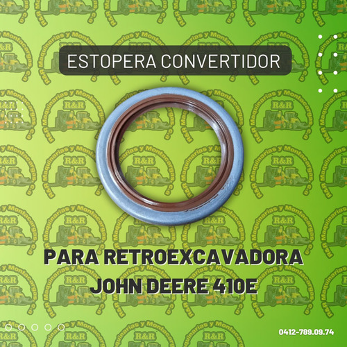 Estopera Convertidor Para Retroexcavadora John Deere 410e