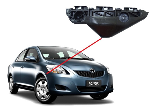 Ménsula Derecha Parachoque Delantero Toyota Yaris 2009-2011