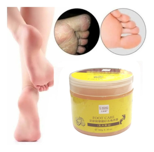 Foot Care, Gel Exfoliante, Mascarilla Para Pies Hidratante