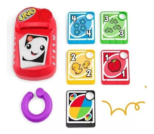 Fisher Price Uno Ríe Y Aprende Colores Y Números +12 Meses