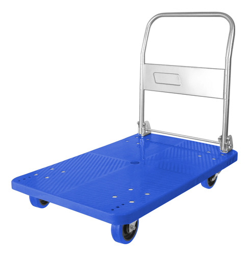 Carrito Con Plataforma Plastica Cap Max300kg Resistente
