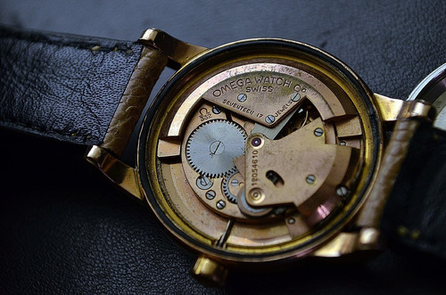 Omega Hammer Cal. 332 Plq. Ouro Rosa Ref.2493-2 Lindo/enorme (Usado)